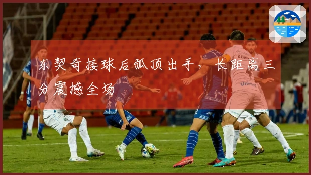 东契奇接球后弧顶出手，长距离三分震撼全场